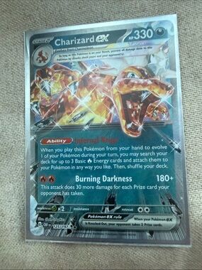 Pokemon Charizard EX Holographic Card